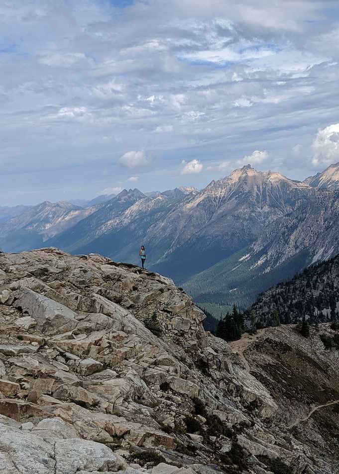 Maple Pass peak