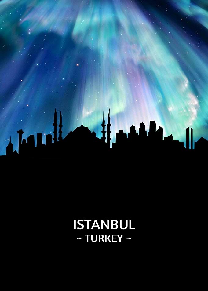 Istanbul Turkey Skyline