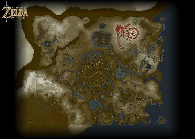 Breath of the Wild Map