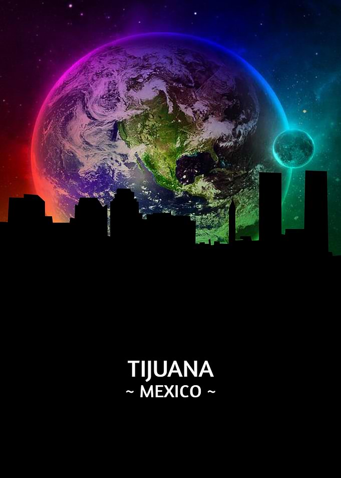 Tijuana Mexico Skyline