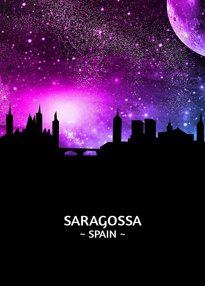 Saragossa Spain Skyline
