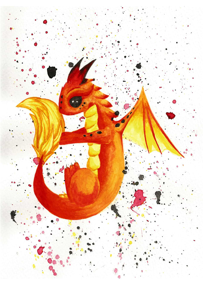 Red Fire Dragon