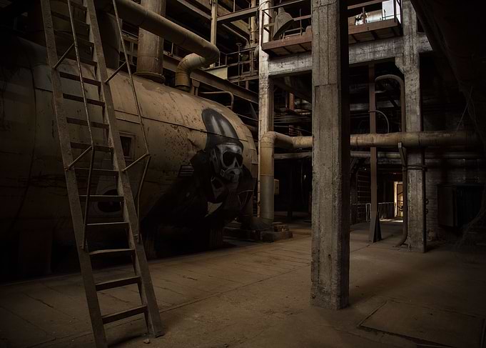 Lost power plant
