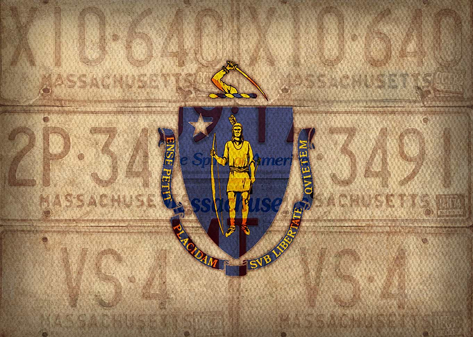 Massachusetts State Flag