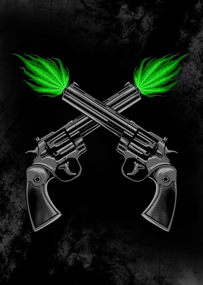 twin pistols