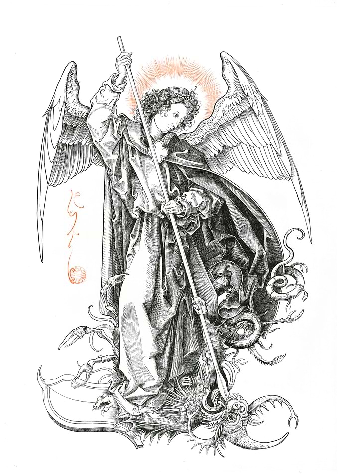 St Michael and the Dragon