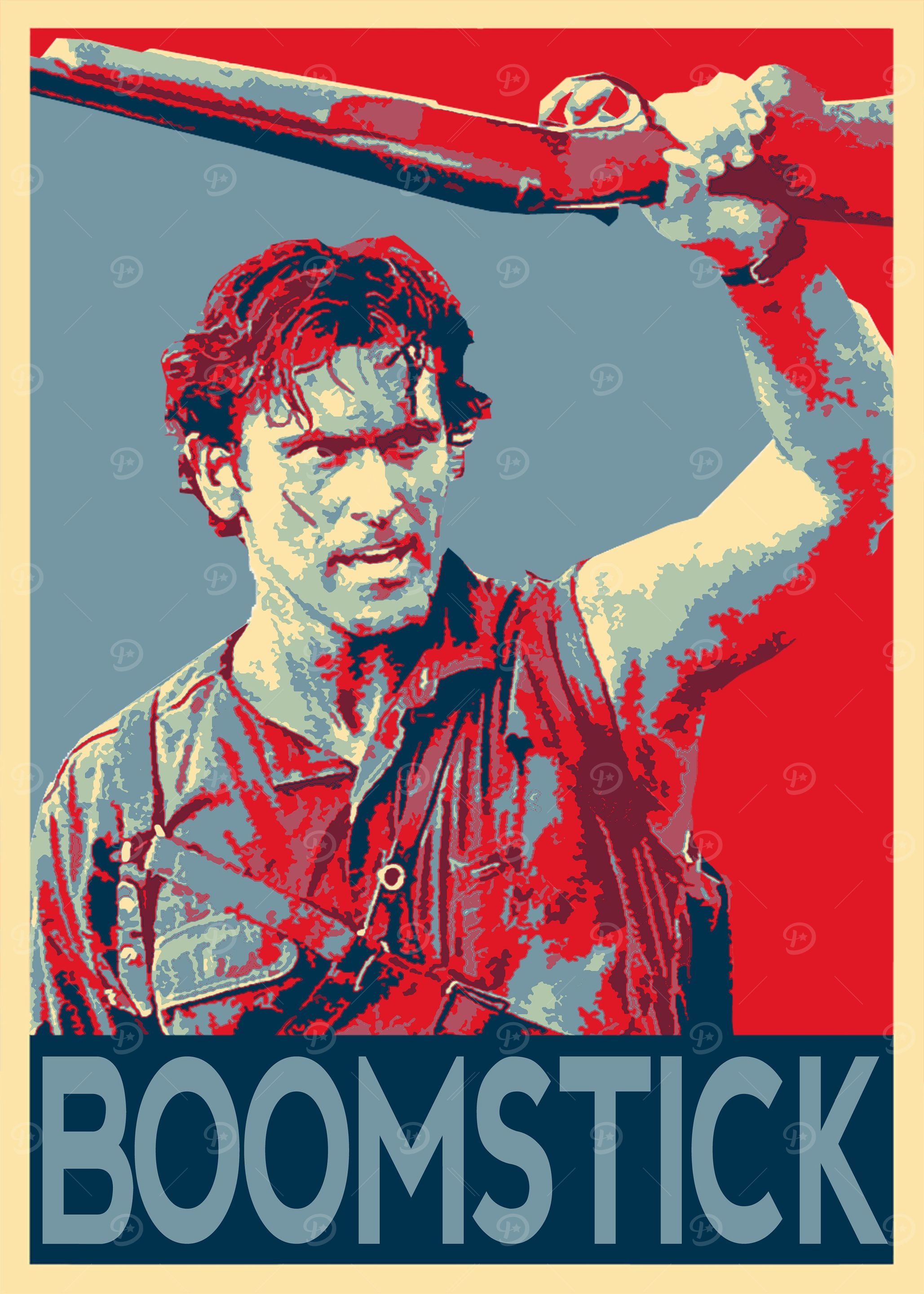 Ash Boomstick Pop Art