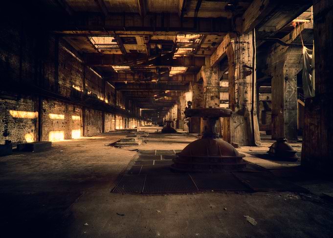 Lost power plant
