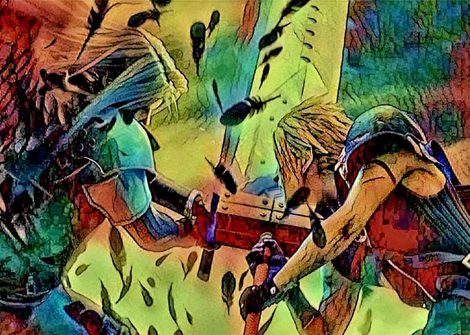 Clash of swords