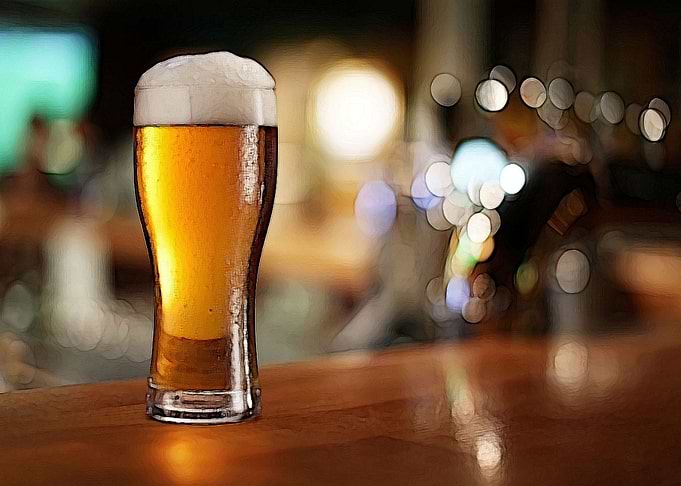 Beer Glass 3 Painting