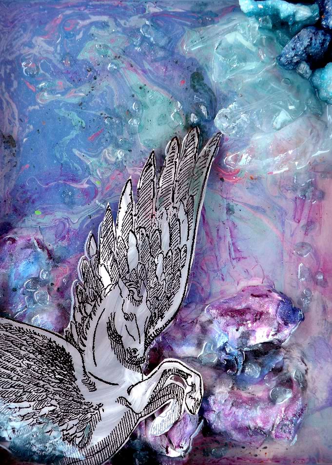 Pegasus in Candy Clouds