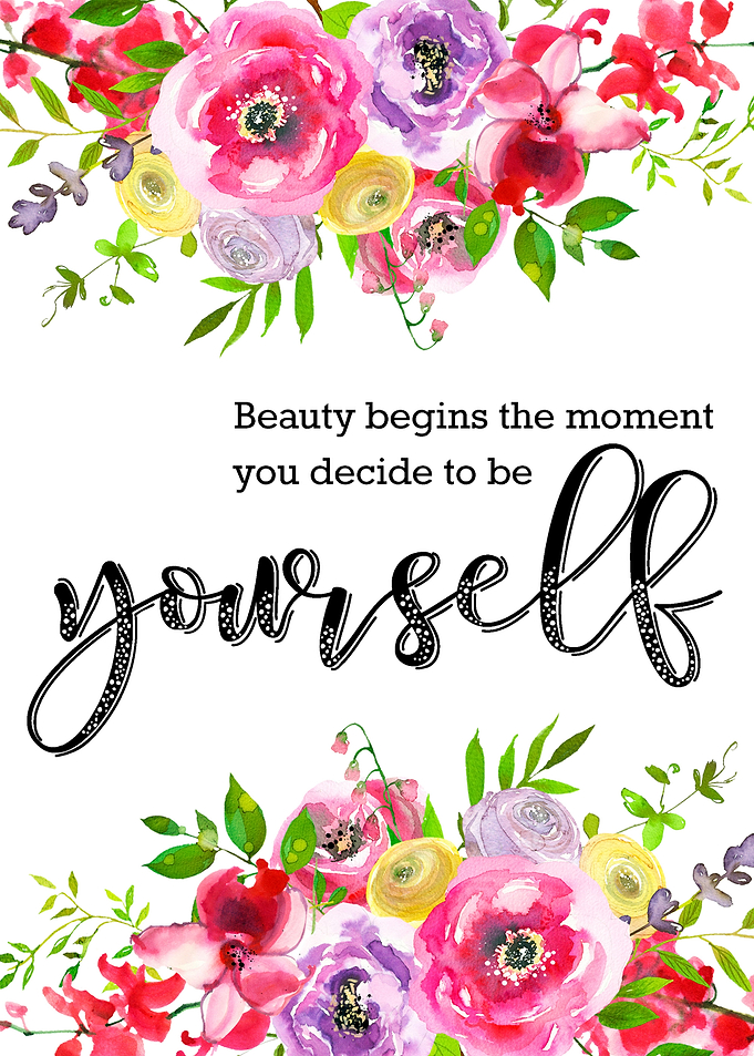 Be yourself