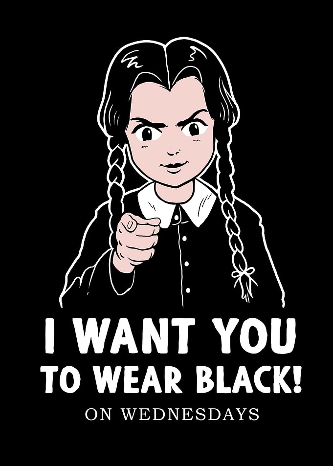 I Want You to Wear Black
