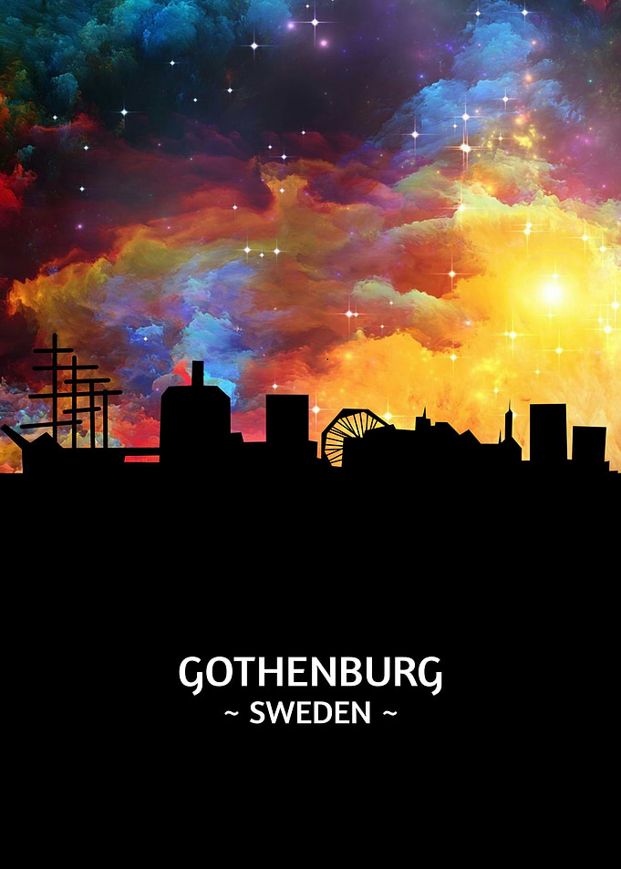Gothenburg Sweden Skyline