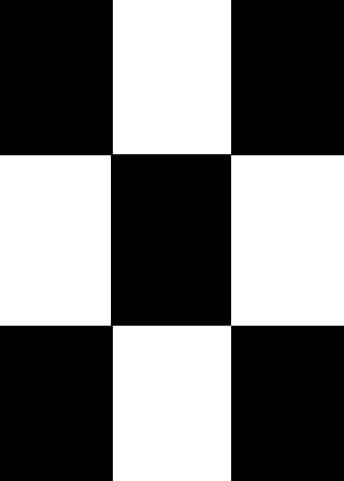 5 Black Rectangles