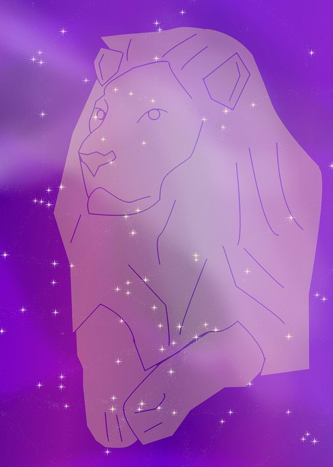 space lion
