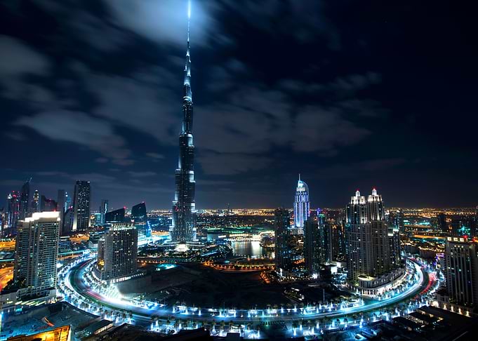 A night in Dubai