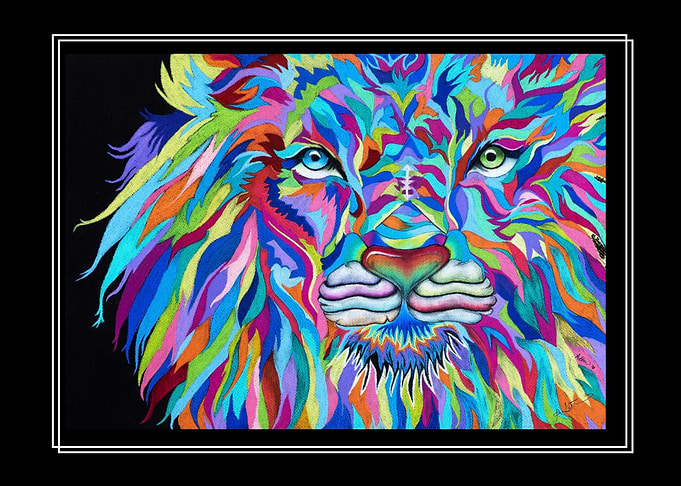 Neon Lion
