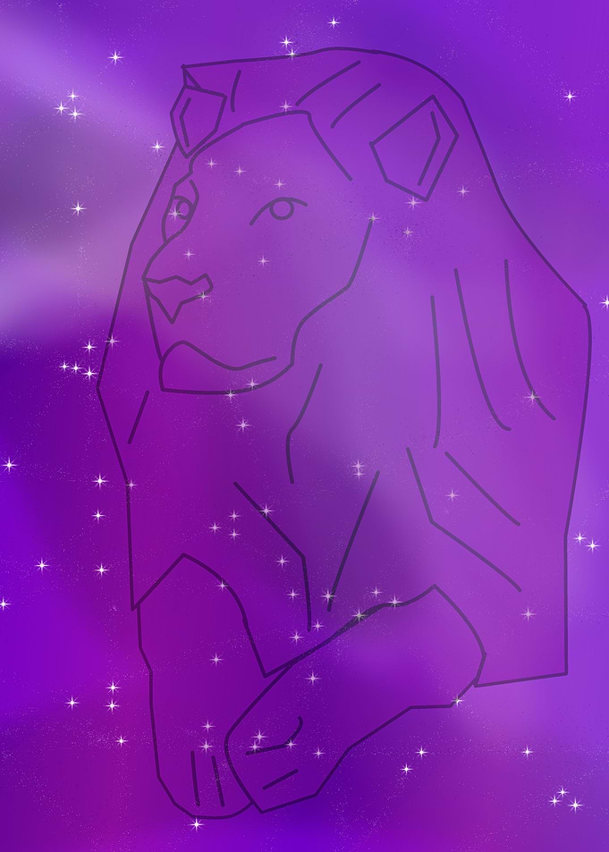 space lion