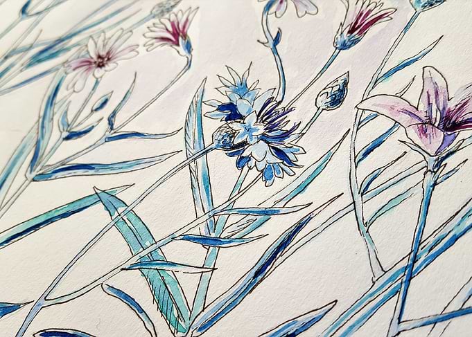 Vintage Botanical Floral