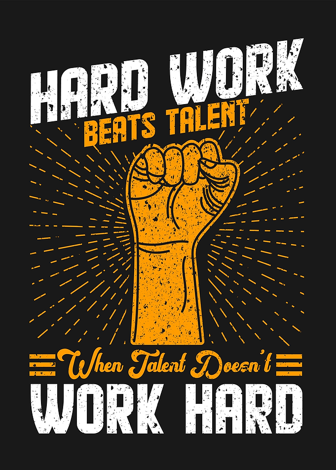 Hard Work Beats Talent