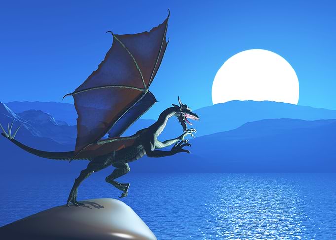 Fantasy dragon