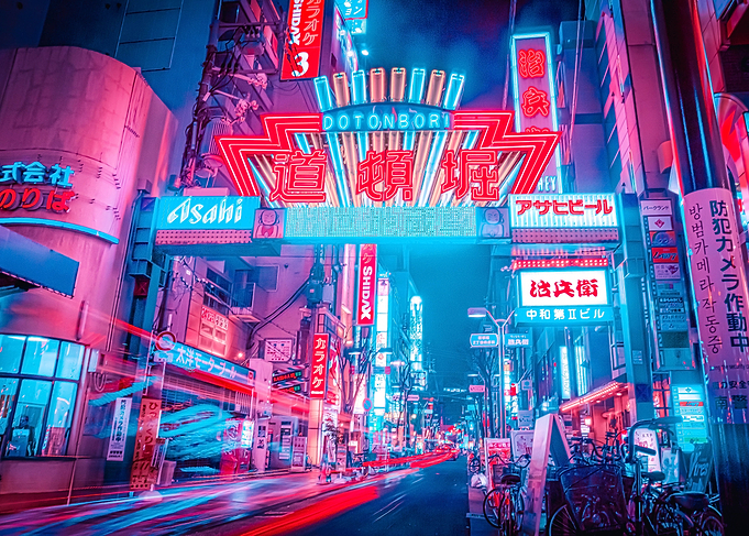 Neon Dotonbori St