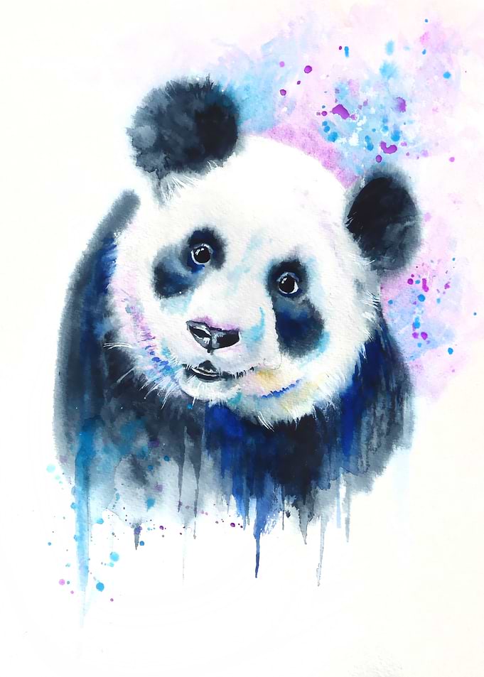 Panda Painting