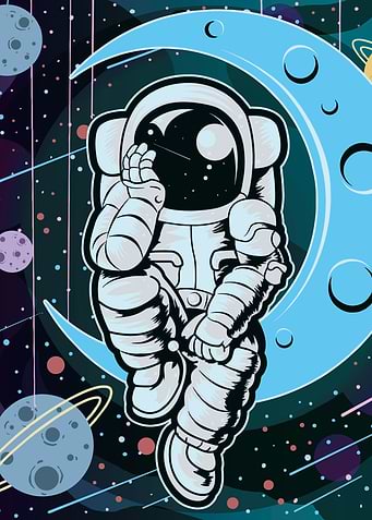 Chilling On The Moon