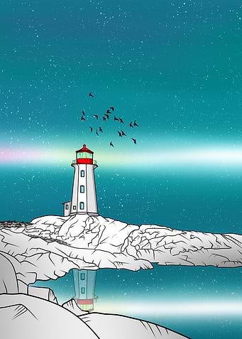 Peggys Point Lighthouse