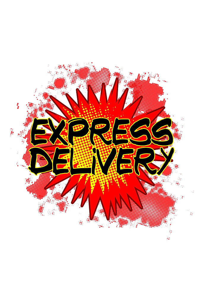 Cartoon Express Delivery