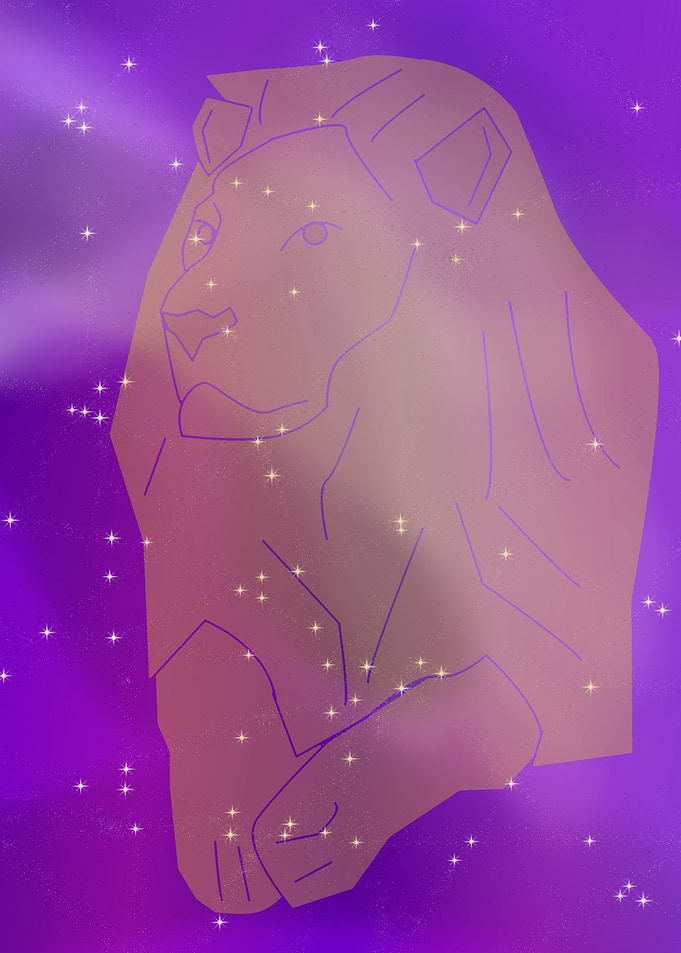 space lion