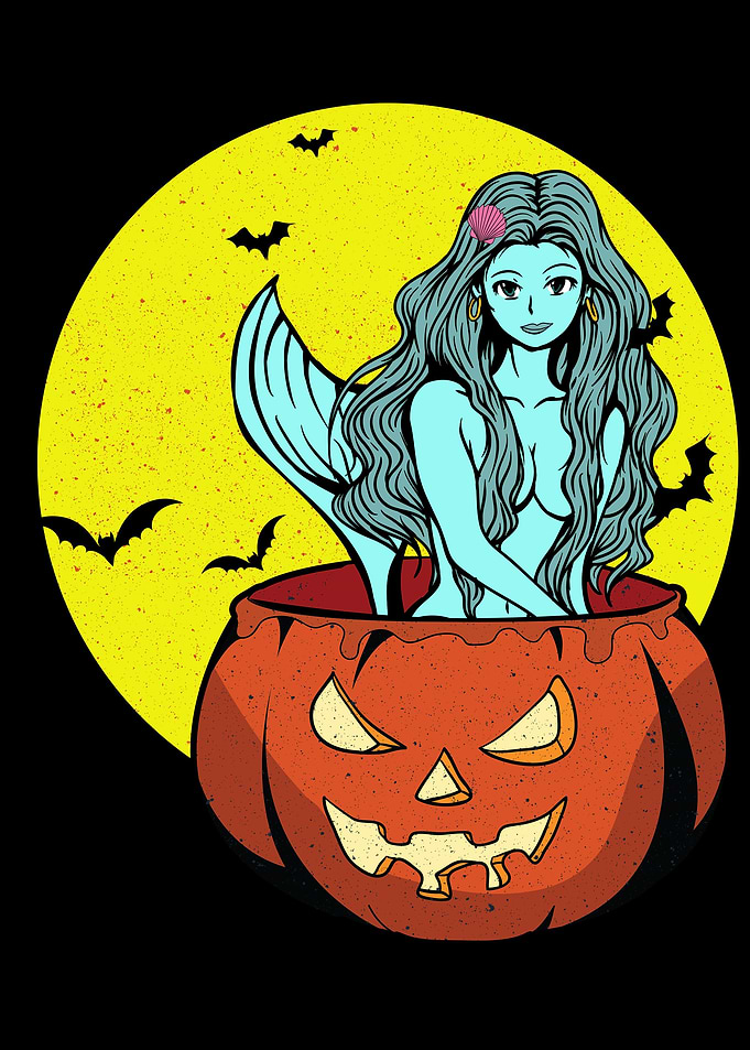 Halloween Mermaid