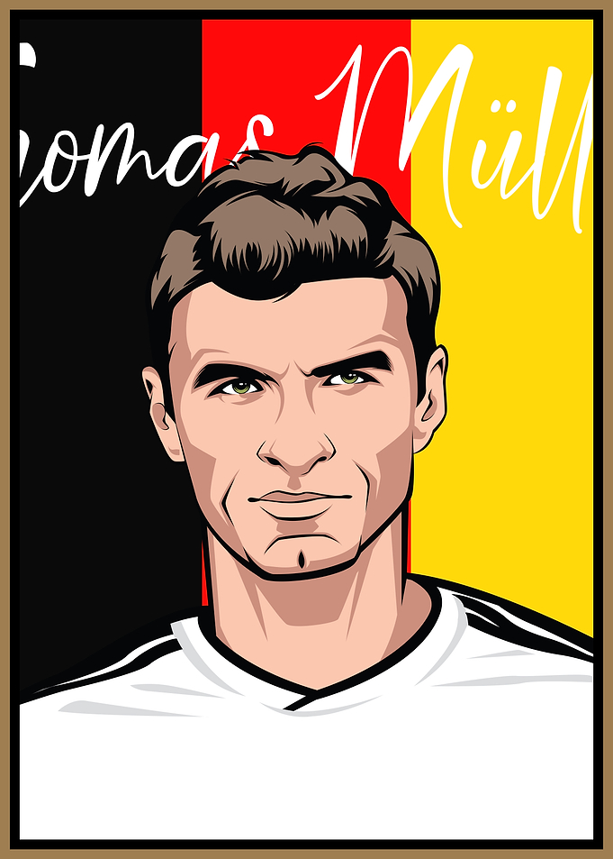 Thomas Muller Portrait