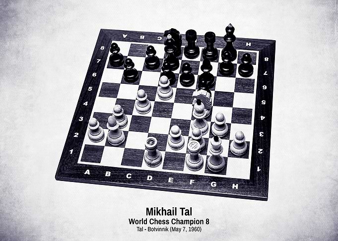 Mikhail Tal Chess Champ 8