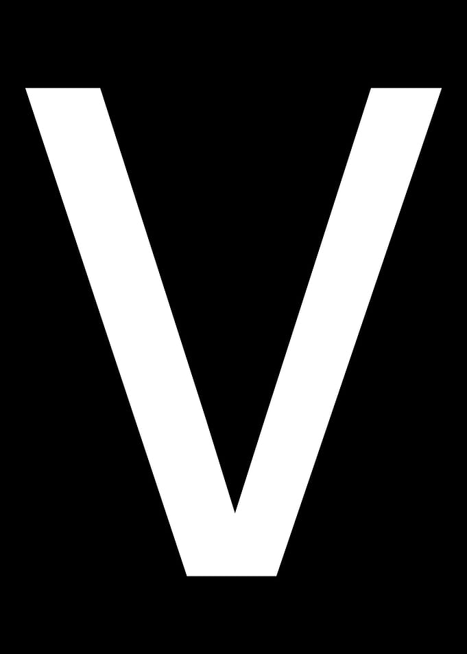 Letter V