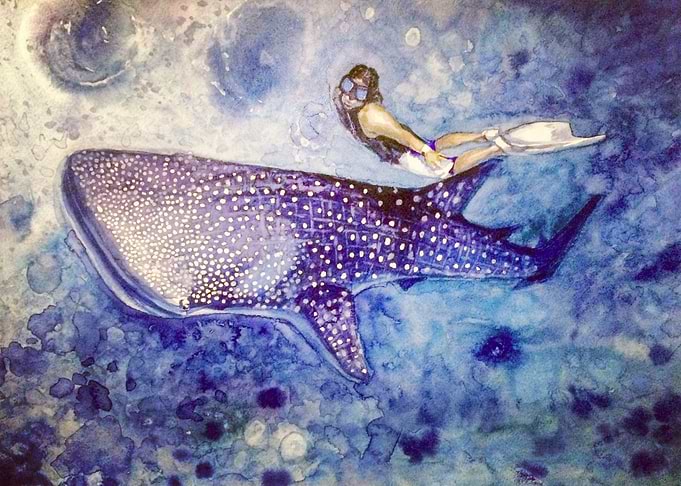 In the depth of the ocean