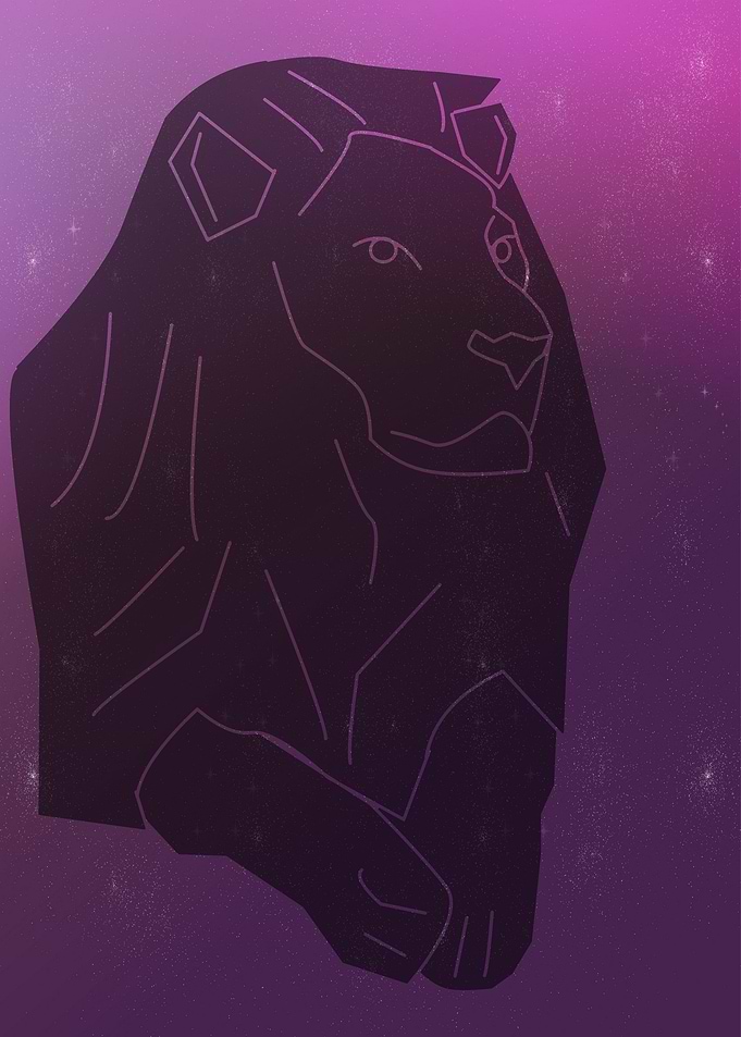 space lion