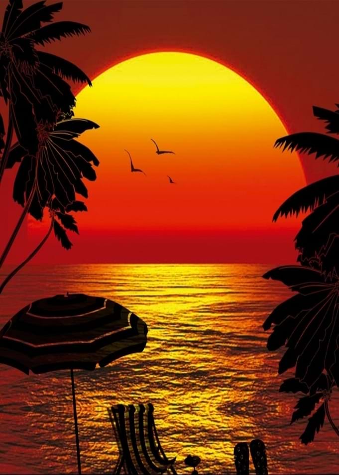 Sunset on the Beach