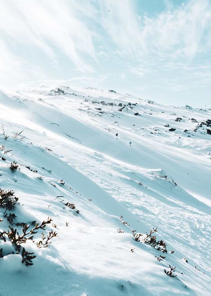 Snowy Mountain Peek