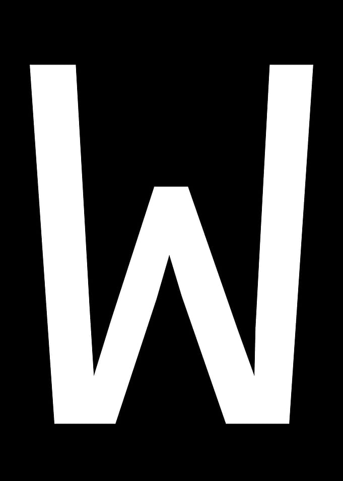 Letter W
