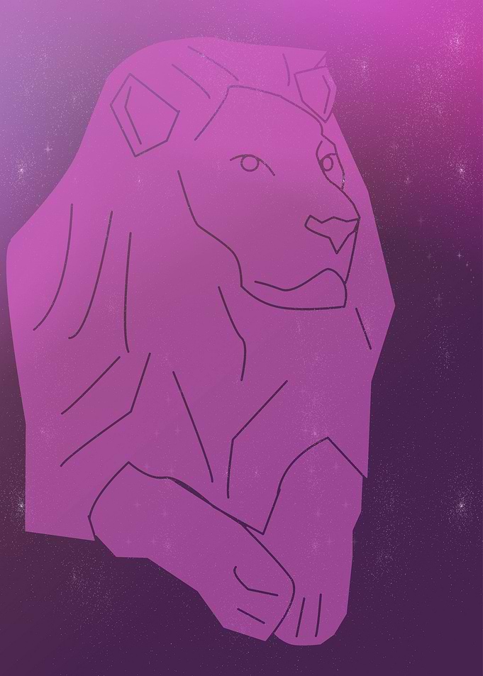 space lion