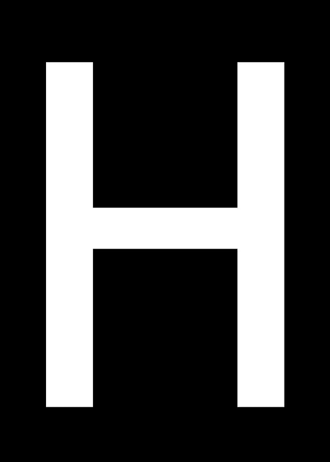 Letter H