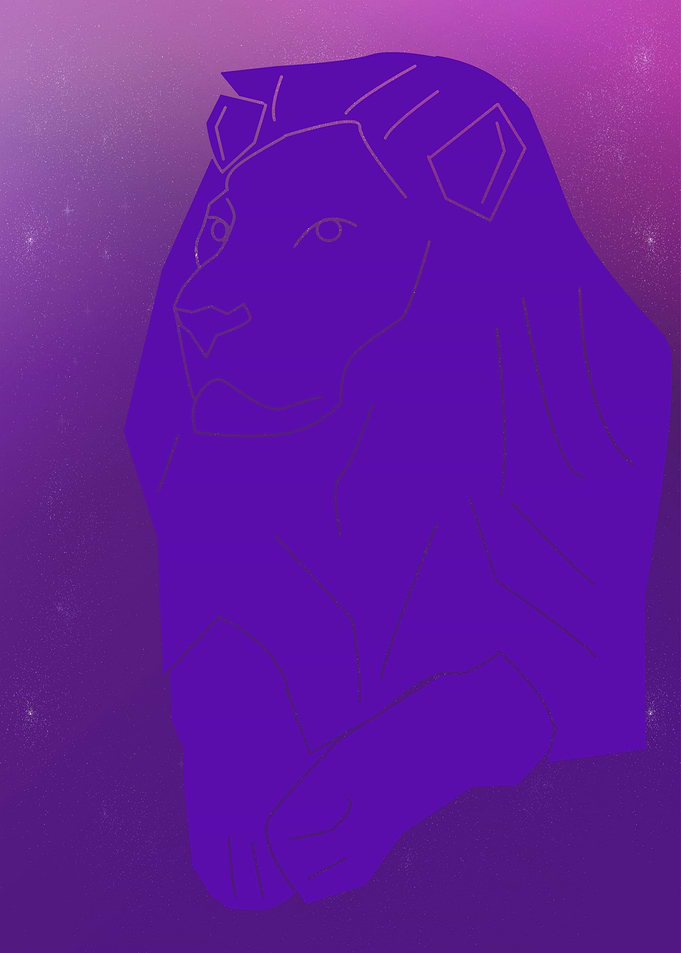 space lion