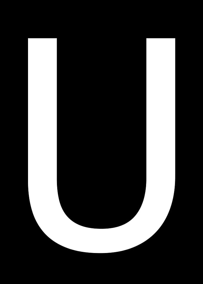 Letter U