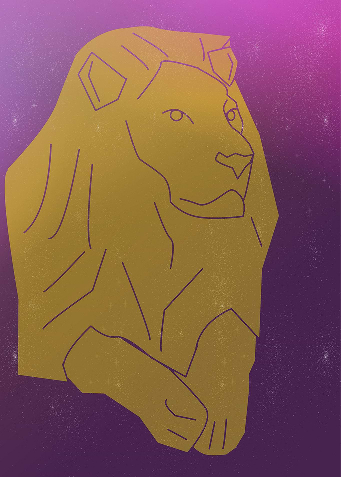 space lion