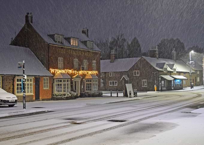 Groby winter scene