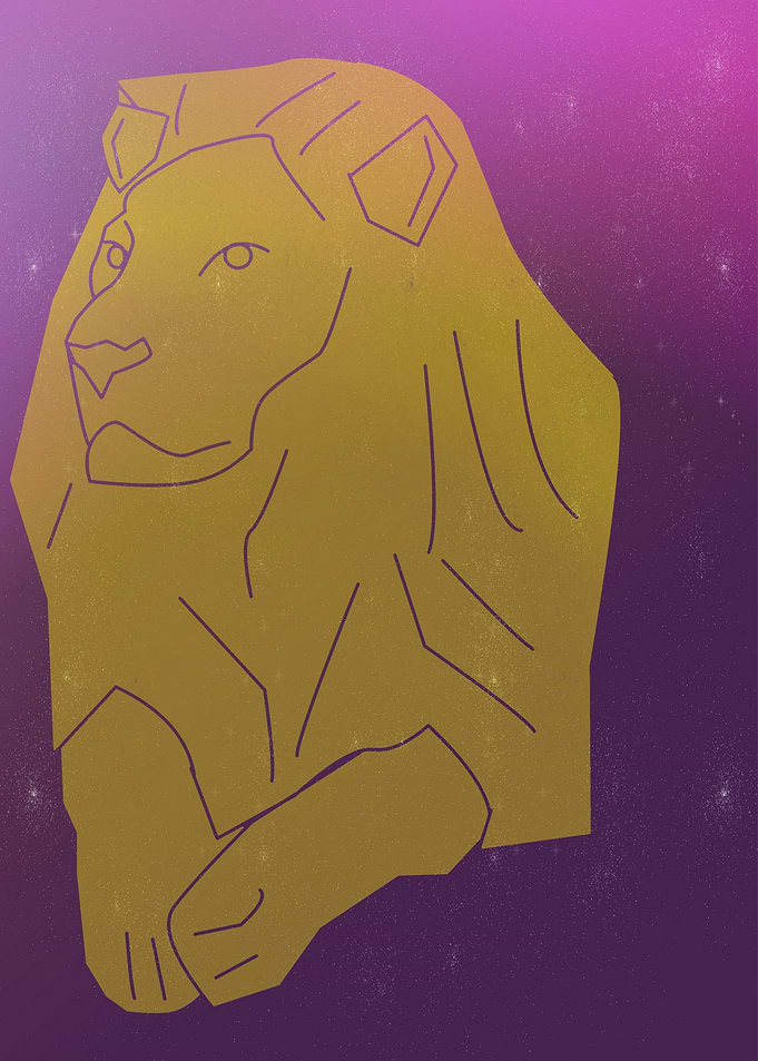 space lion