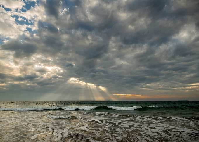 Sunset on the Arabian Sea