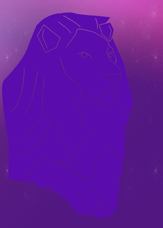 space lion